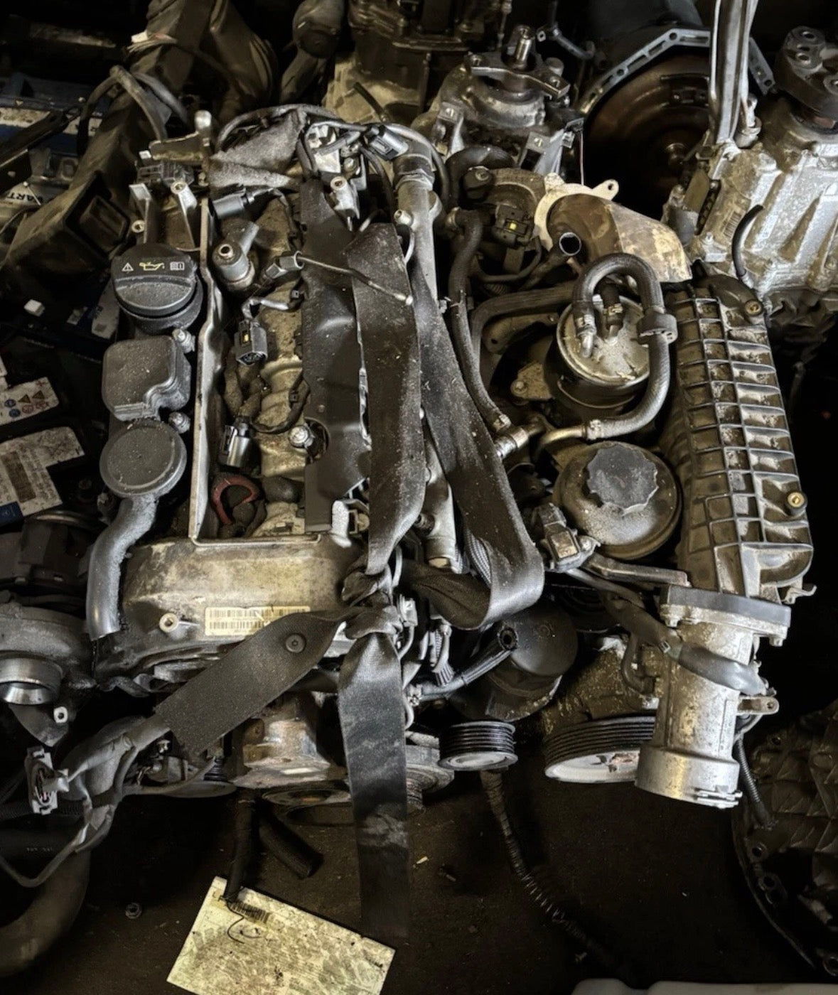 Mercedes-Benz W211 W203 C 220 CDI 150ps  Motor OM  646.9 Om646 Sbc Motor