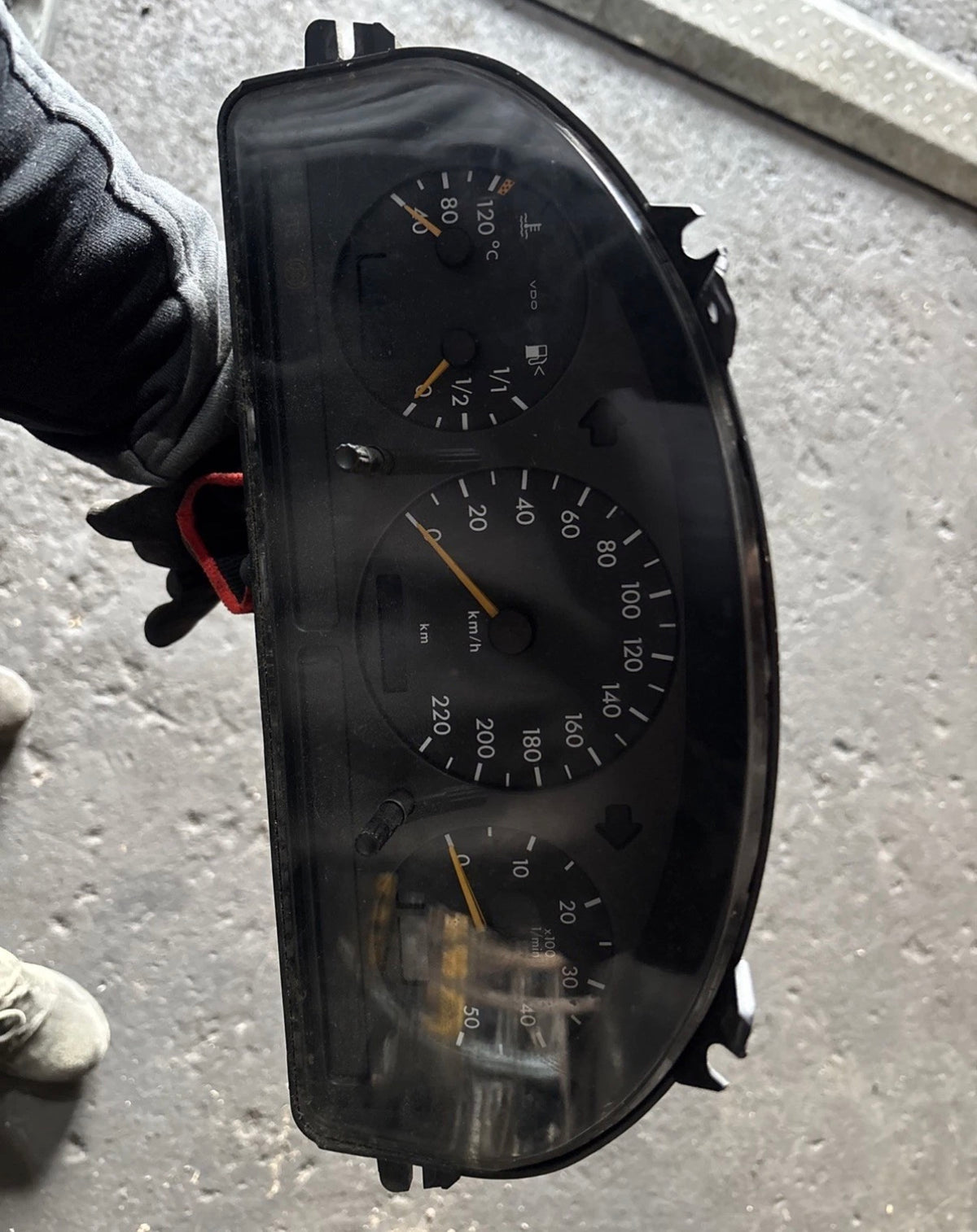 A1635403011 instrumentenblende 455725 MERCEDES CLASE M W163 270 CDI 1999