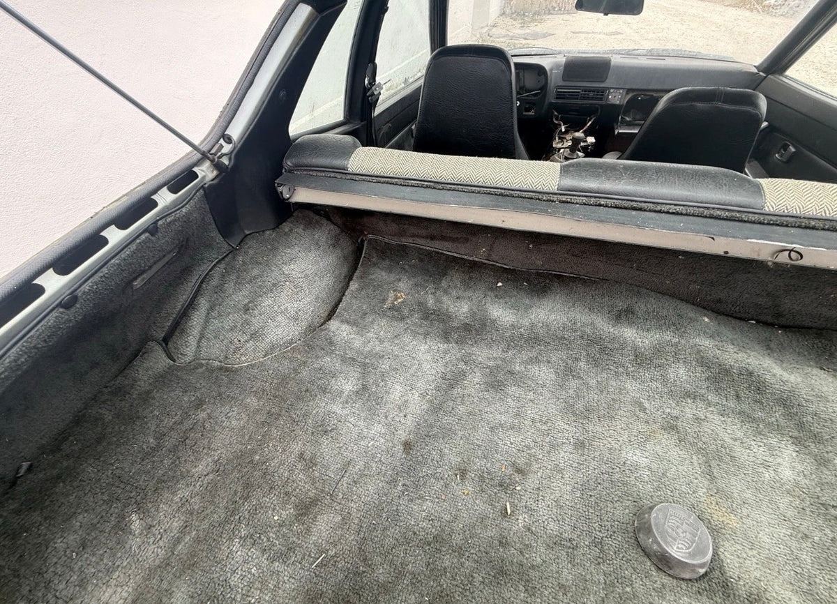 Porsche 924 944 Kofferraumteppich schwarz