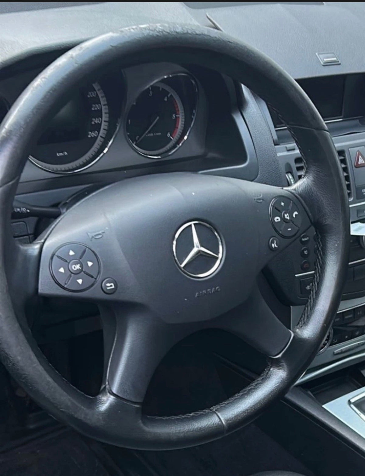Mercedes Benz W204 C-Klasse Lenkrad Lederlenkrad A2044600303